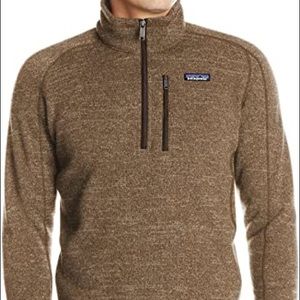 Patagonia Men’s 1/4 Zip Better Sweater Brown